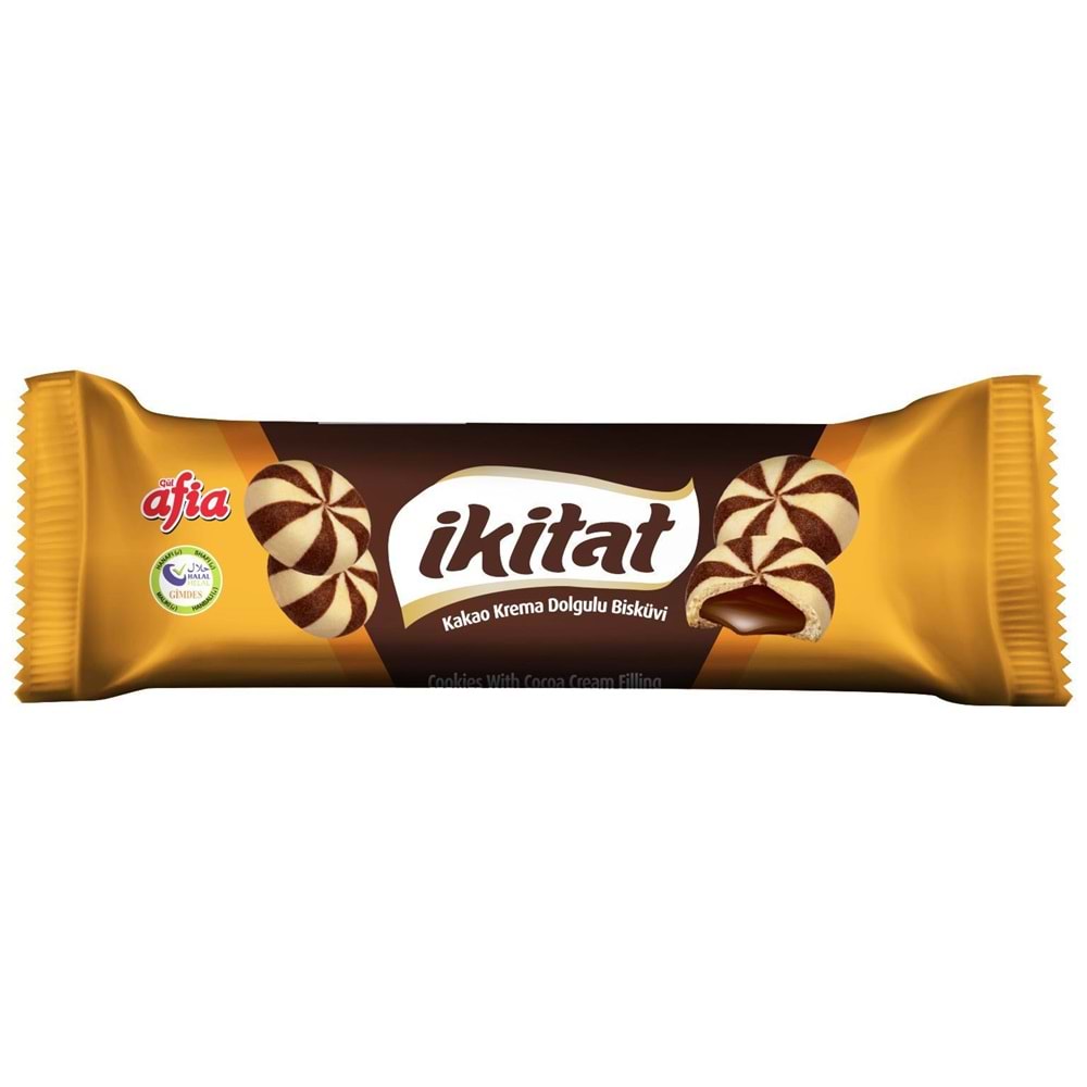 İKİTAT KAKOLU KREMA DOLGULU BİSKÜVİ