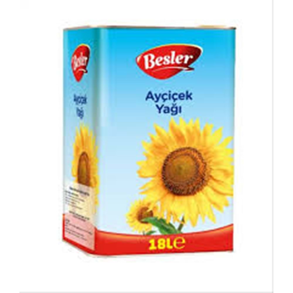 Besler Ayçiçek Yağı 18 L